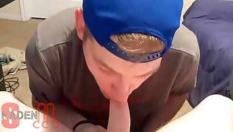 Skaden Sucks Gutsy Guy With Humongous Dong