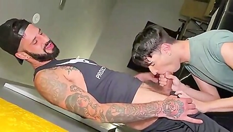 Large Ramrod Banging Lustful Lad Bare